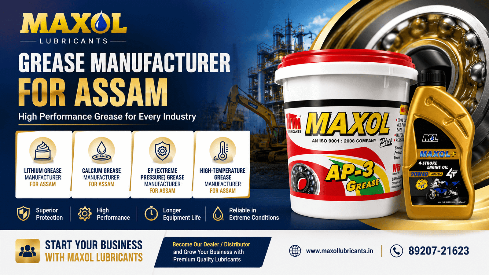 Grease Manufacturer for Assam