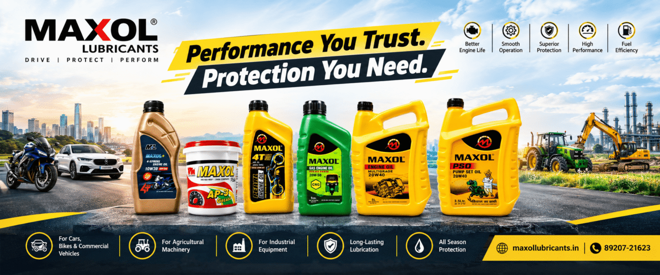 Engine Oil Manufacturer for Bhopal – Maxol Lubricants