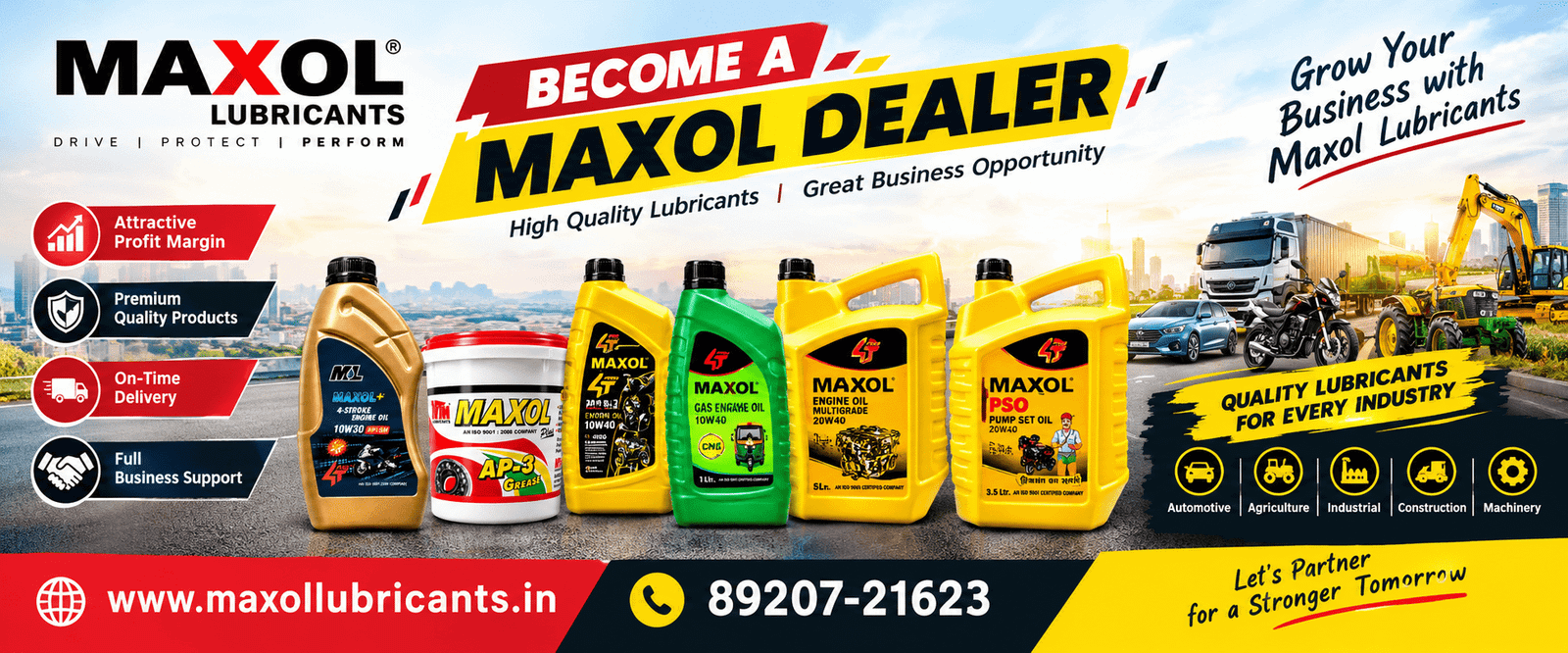 Engine Oil Manufacturer for Mumbai - Maxol Lubricants
