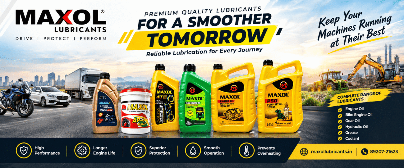 Engine Oil Manufacturer for Ranchi – Maxol Lubricants
