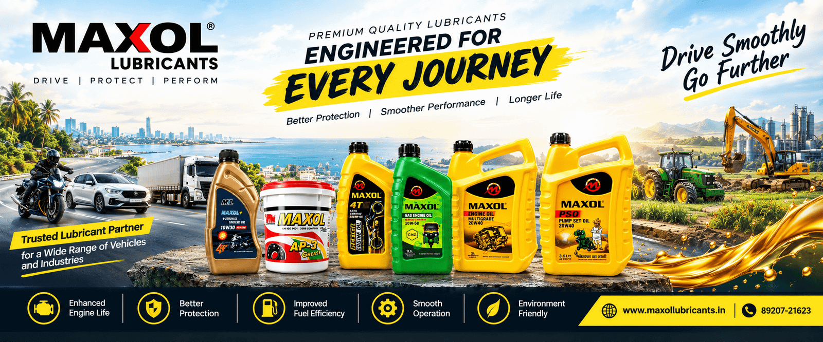 Engine Oil Manufacturer for Thiruvananthapuram – Maxol Lubricants